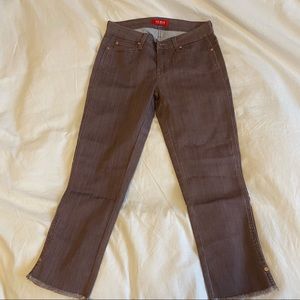 Grape-Coloured 3/4 Jeans from GUESS Size 26